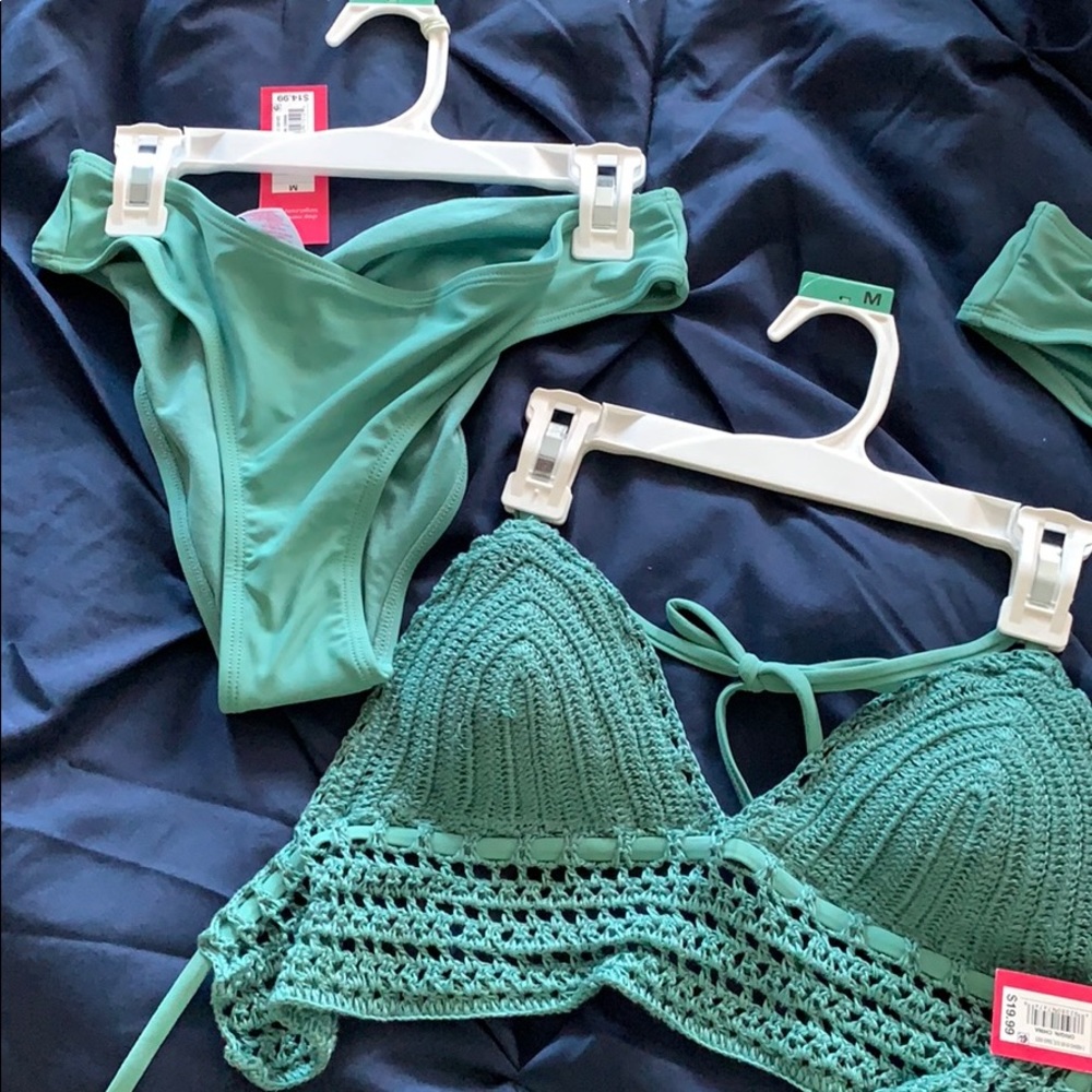 Green bikini